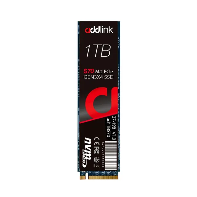 SSD M.2 NVMe Gen 3 Addlink S68 1TB