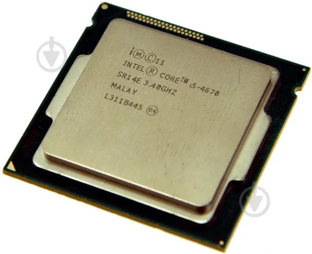 Processor Intel i5 4670 3.4GHz