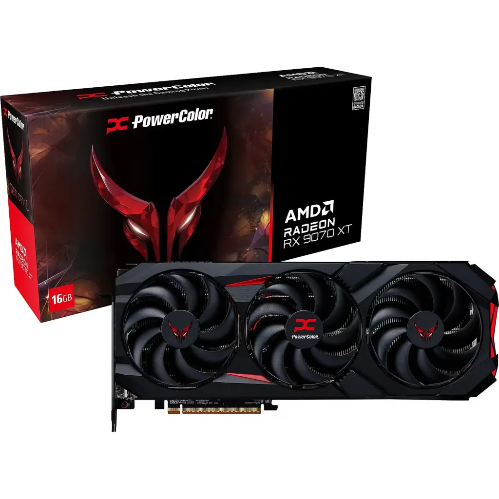 Carte graphique PowerColor RX 9070 XT 16GB DDR6