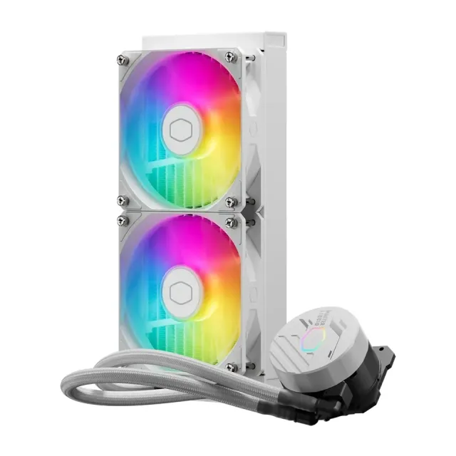 ARGB Liquid Cooler Cooler Master MasterLiquid 240L Core White